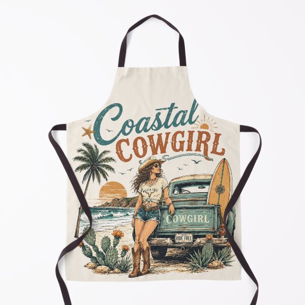 Item preview, Retro Summer Coastal Cowgirl Sunset designed and sold by legendaryskins.