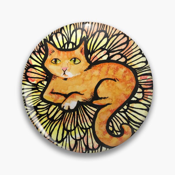 Item preview, Orange Kitty designed and sold by lacychenault.