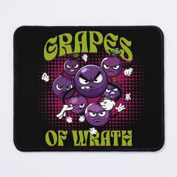 Item preview, Funny Grapes of Wrath Design designed and sold by TheSnarkyShark.