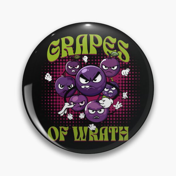Item preview, Funny Grapes of Wrath Design designed and sold by TheSnarkyShark.