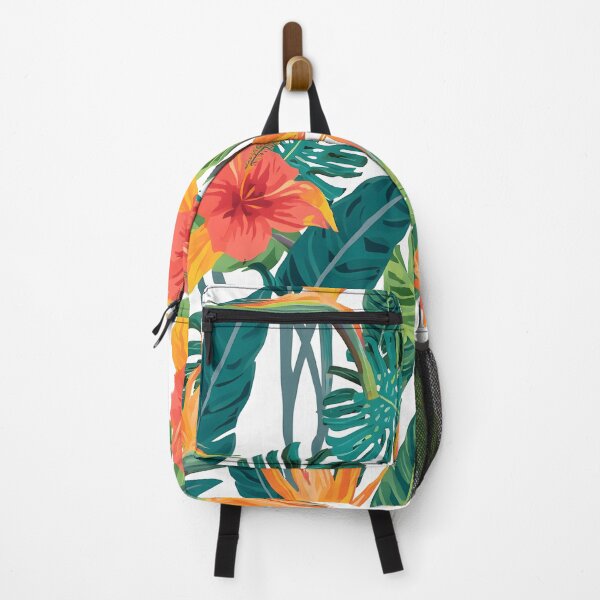 Item preview, Tropical Hibiscus and Paradise Flower Pattern designed and sold by Luna-Flow.