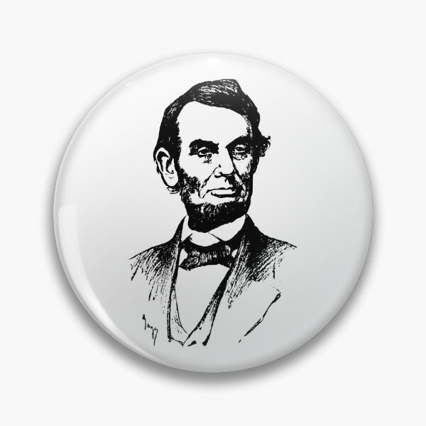 Item preview, Vintage Engraving Abraham Lincoln Portrait Graphic designed and sold by RickTShop.