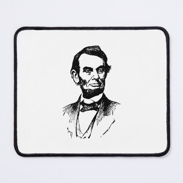 Item preview, Vintage Engraving Abraham Lincoln Portrait Graphic designed and sold by RickTShop.