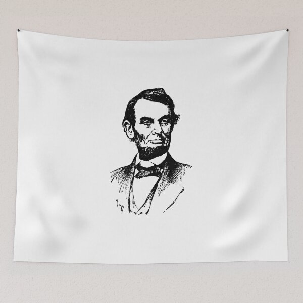 Item preview, Vintage Engraving Abraham Lincoln Portrait Graphic designed and sold by RickTShop.