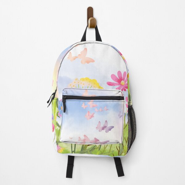 Item preview, Summer Meadow Magic | Wildflowers and Butterflies Art designed and sold by UllassaStore.