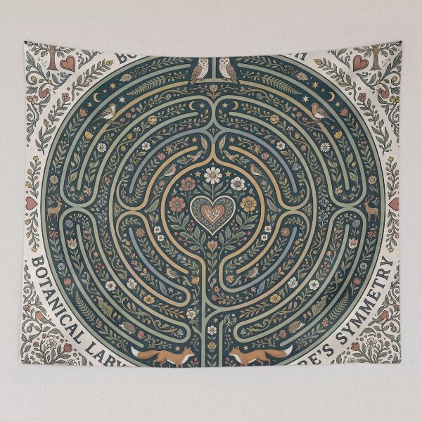 Item preview,  Botanical Labyrinth of the Forest designed and sold by ASTRAL ART LAB.