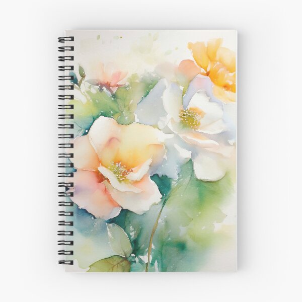 Item preview, Delicate watercolor floral bouquet designed and sold by paulrommer.