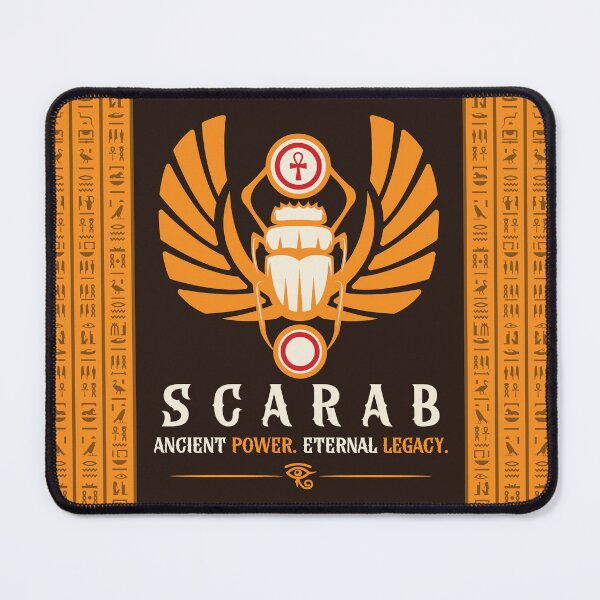 Item preview, Scarab Ancient Power Eternal Legacy Ankh Eye Horus designed and sold by DaVinciFeather.