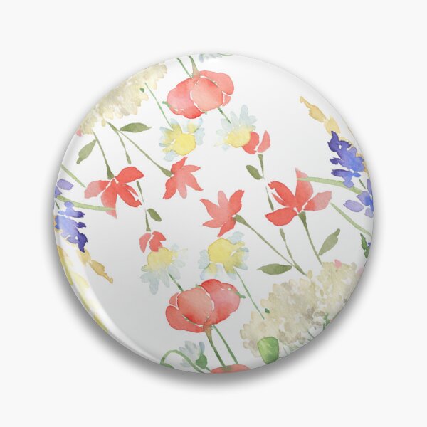Item preview, Vintage Wildflower Field  designed and sold by UllassaStore.