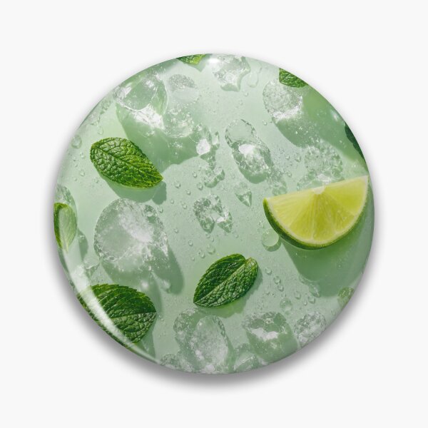 Item preview, Mojito Cocktail – Refreshing Tropical Wallpaper designed and sold by Jandedan.