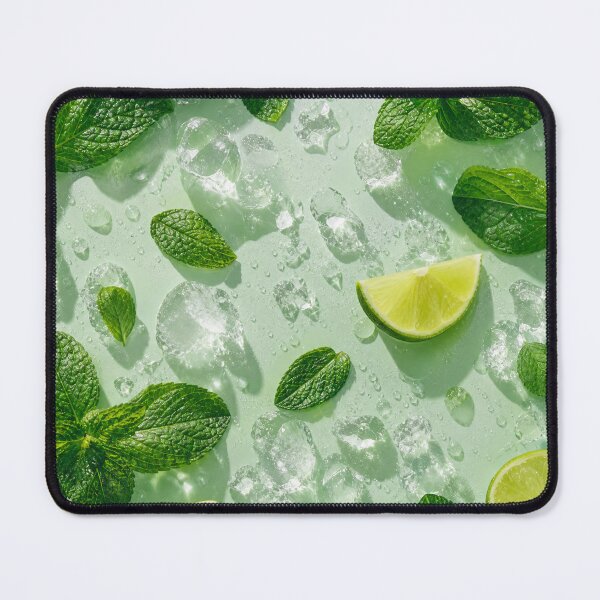 Item preview, Mojito Cocktail – Refreshing Tropical Wallpaper designed and sold by Jandedan.