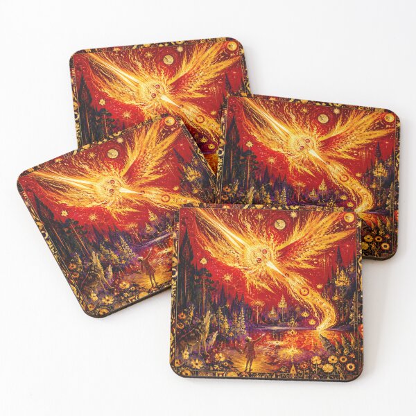 Item preview, When Wolves Pray to Fire | Sacred Russian Legend designed and sold by Natalia-Vlad.