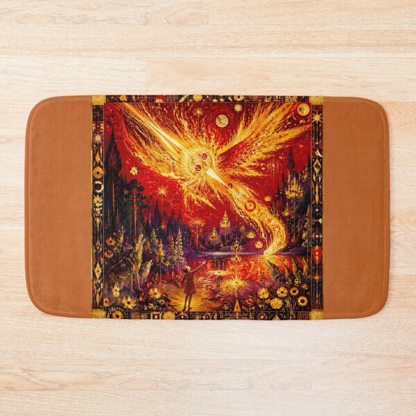 Item preview, When Wolves Pray to Fire | Sacred Russian Legend designed and sold by Natalia-Vlad.