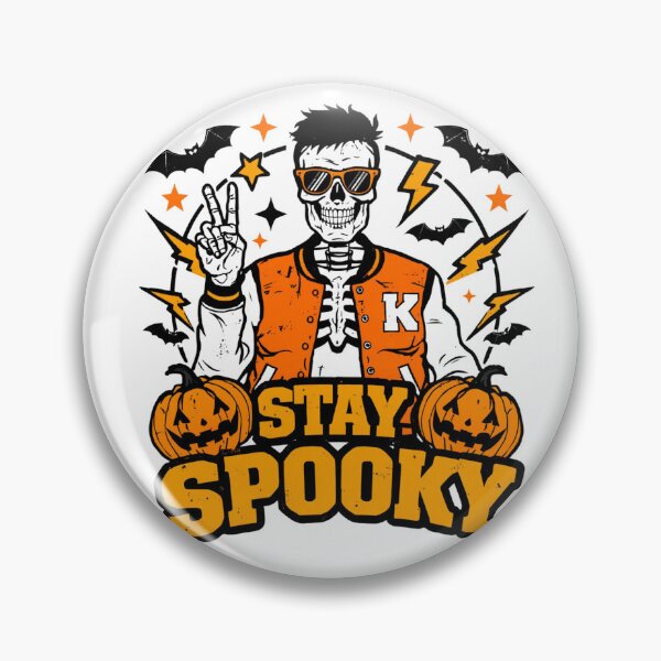 Item preview, Stay Spooky Skeleton Funny Halloween Cool Skeleton Lover Gift designed and sold by KhadijaBatool38.