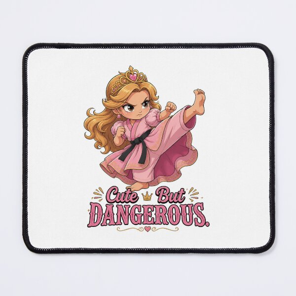 Item preview,  "Cute But Dangerous" Princess Karate Girl  designed and sold by MusesWhispers.
