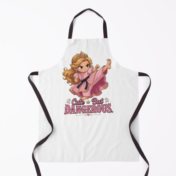 Item preview,  "Cute But Dangerous" Princess Karate Girl  designed and sold by MusesWhispers.