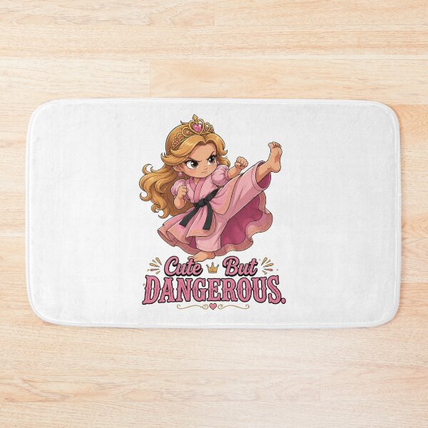 Item preview,  "Cute But Dangerous" Princess Karate Girl  designed and sold by MusesWhispers.