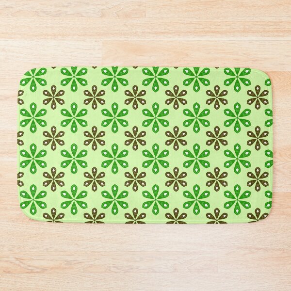 Item preview, Vintage Green Floral Pattern designed and sold by Artchara..