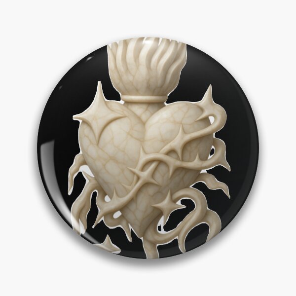 Item preview, Mystic Marble Texture Sacred Heart Esoteric Art designed and sold by Ideniquo.