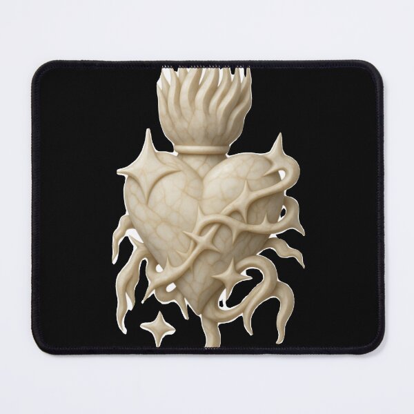 Item preview, Mystic Marble Texture Sacred Heart Esoteric Art designed and sold by Ideniquo.