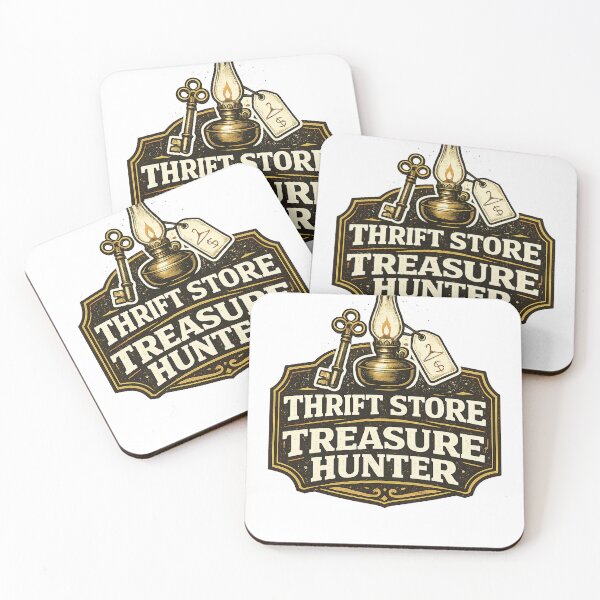 Item preview, Thrift Store Treasure Hunter Vintage Thrifting Design designed and sold by EastEndTownie.