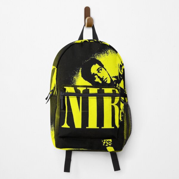 Item preview, Nirvana Band Grunge Retro Yellow and Black designed and sold by zigzagalo.