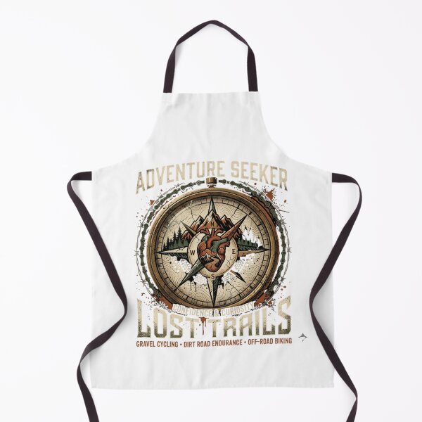Item preview, Lost Trails Compass Gravel Cycling Tee designed and sold by Hanno0.