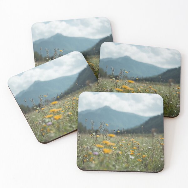 Item preview, Wildflowers Beneath the Mountains designed and sold by ThatSurreyLife.
