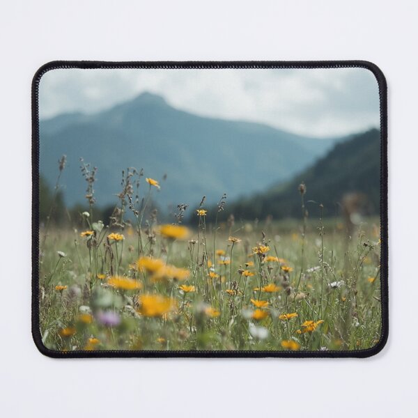 Item preview, Wildflowers Beneath the Mountains designed and sold by ThatSurreyLife.