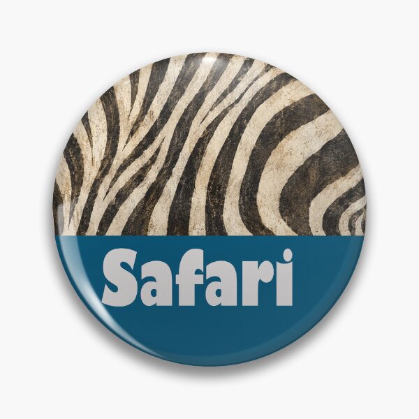 Item preview, Safari Zebra Print Typography Pattern designed and sold by annenambiro.