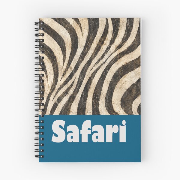 Item preview, Safari Zebra Print Typography Pattern designed and sold by annenambiro.