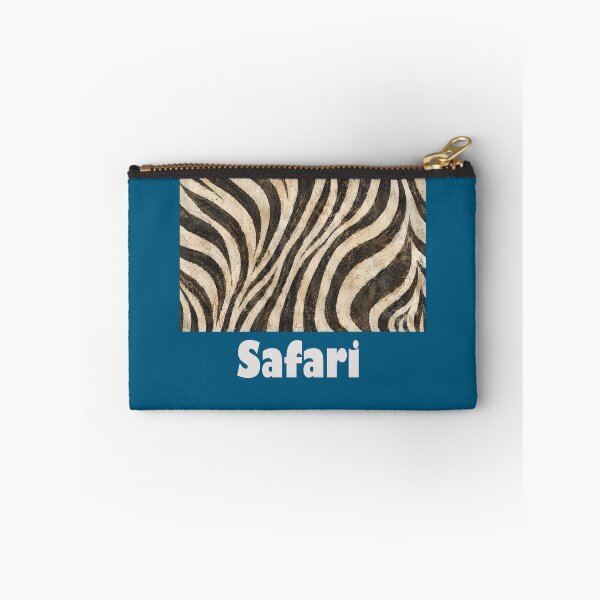 Item preview, Safari Zebra Print Typography Pattern designed and sold by annenambiro.