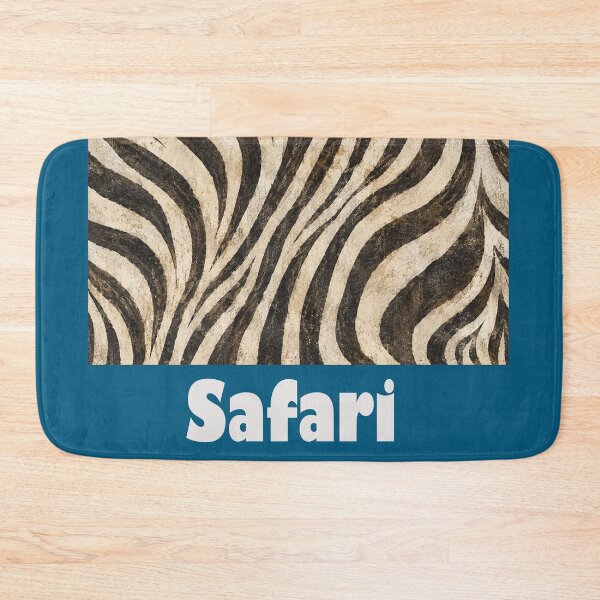 Item preview, Safari Zebra Print Typography Pattern designed and sold by annenambiro.