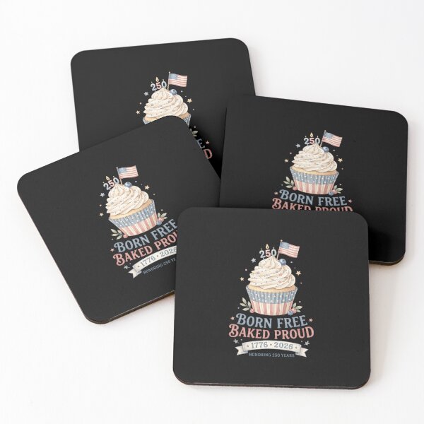 Item preview, Born Free Baked Proud America 250 Patriotic designed and sold by dudelinart.