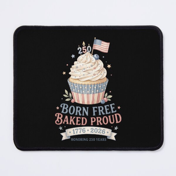 Item preview, Born Free Baked Proud America 250 Patriotic designed and sold by dudelinart.