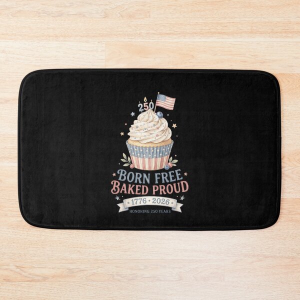 Item preview, Born Free Baked Proud America 250 Patriotic designed and sold by dudelinart.