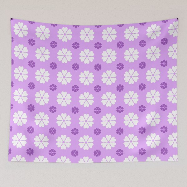 Item preview, Vintage purple floral pattern designed and sold by Artchara..