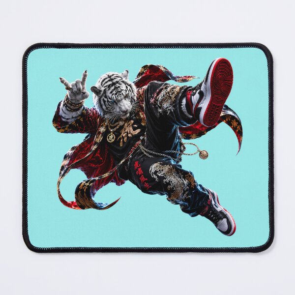 Item preview, White Tiger Street King – Urban Breakdance Tiger Art designed and sold by ManJiangHong.