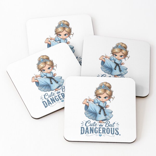 Item preview, "Cute But Dangerous" Princess Karate Girl  designed and sold by MusesWhispers.
