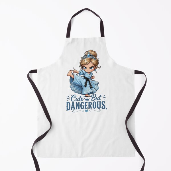 Item preview, "Cute But Dangerous" Princess Karate Girl  designed and sold by MusesWhispers.