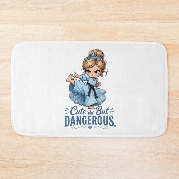 Item preview, "Cute But Dangerous" Princess Karate Girl  designed and sold by MusesWhispers.
