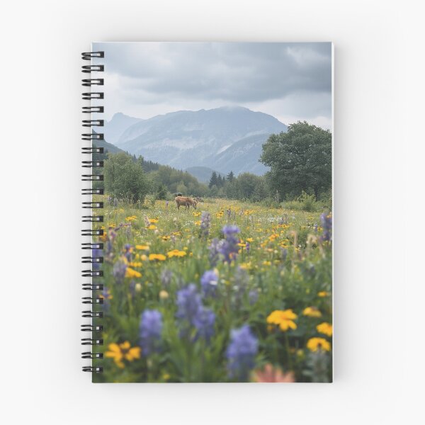 Item preview, Mountain Meadow in Bloom designed and sold by ThatSurreyLife.