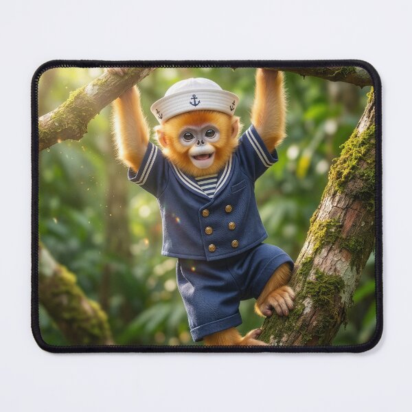 Item preview, Golden Snub-Nosed Monkey Baby Sailor designed and sold by Tridentulus.