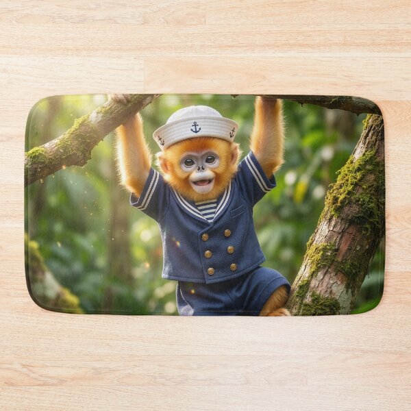 Item preview, Golden Snub-Nosed Monkey Baby Sailor designed and sold by Tridentulus.