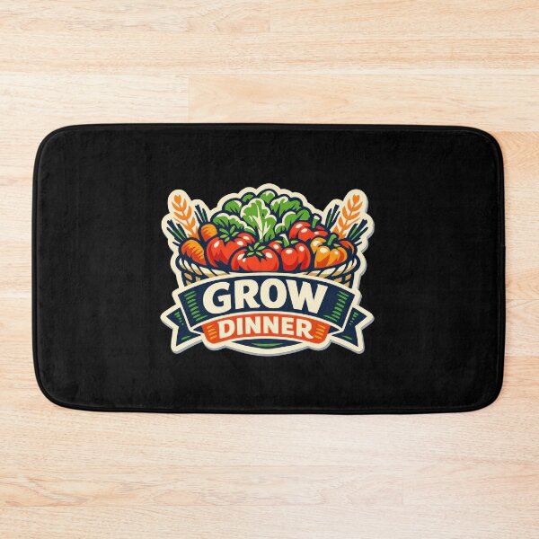 Item preview, Grow Dinner Vegetable Garden Badge designed and sold by Sketchlegacy.