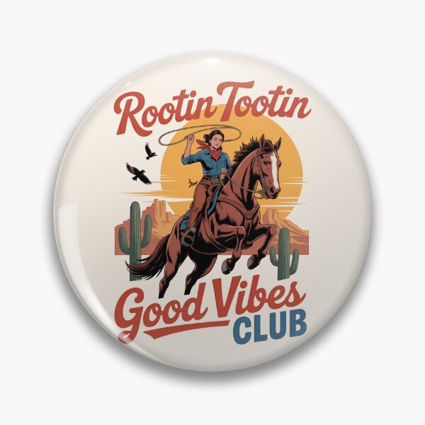 Item preview, Cowgirl Rodeo Rootin Tootin Good Vibes Club designed and sold by legendaryskins.