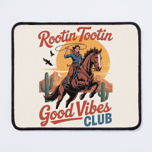 Item preview, Cowgirl Rodeo Rootin Tootin Good Vibes Club designed and sold by legendaryskins.