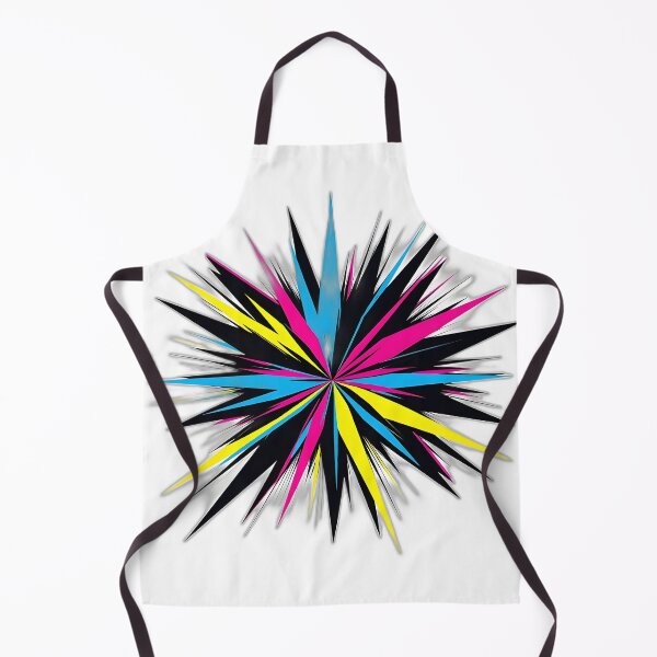 Item preview, Vibrant Colorful Abstract Starburst Digital Art designed and sold by Luna-Flow.