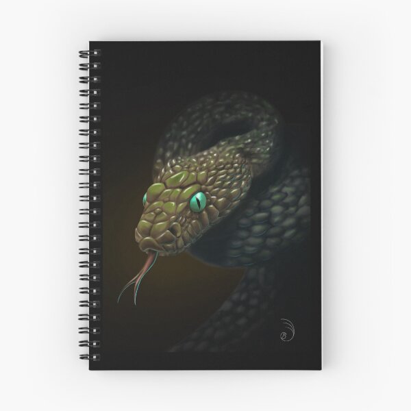 Item preview, Darkness Snake Digital Painting designed and sold by Tatianna Salvador.