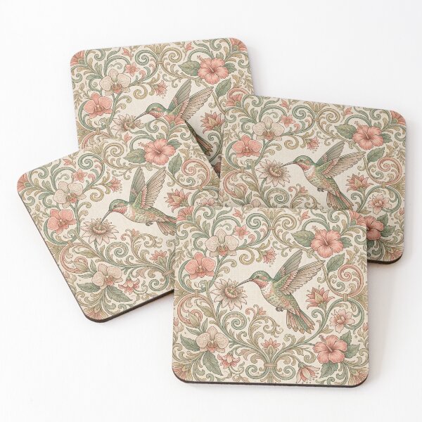 Item preview,  Tropical Hummingbird Garden designed and sold by ASTRAL ART LAB.